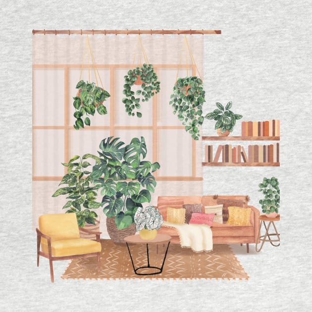 Plant Interior illustration 4 by Gush Art Studio 1